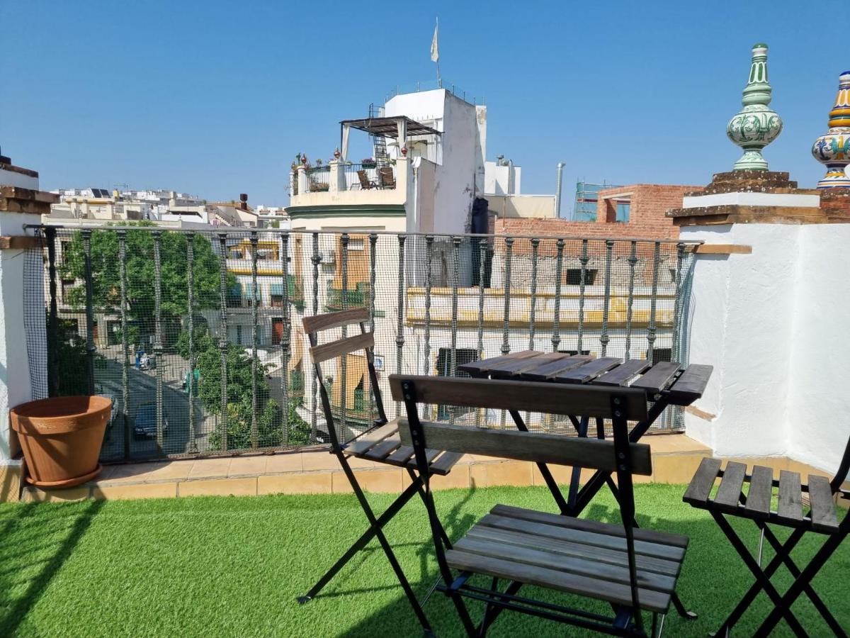 Increible Atico Con Vistas Apartment เซบีญา ภายนอก รูปภาพ